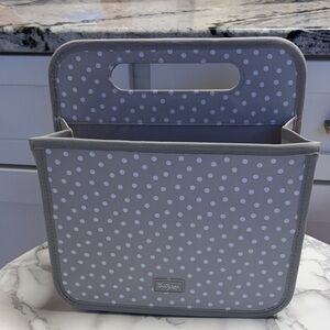 Thirty-One Double Duty caddy polka dot NWOT